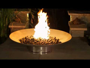 Bella Vita Wood Burning and Gas Fire Pit - by Fire Pit Art
