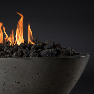 Slick Rock Oasis Oval Fire Bowl - Majestic Fountains