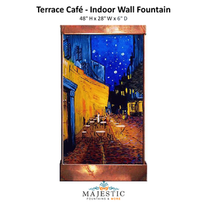 Harvey Gallery Terrace Cafe - Indoor Wall Fountain - Majestic Fountains