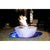 The Majestic Kelly Bowl with Fire and Water Feature - Outdoor Fire Fountain - Majestic Fountains