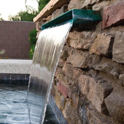 Smooth Flow Scupper by Grand Effects - Majestic Fountains and More